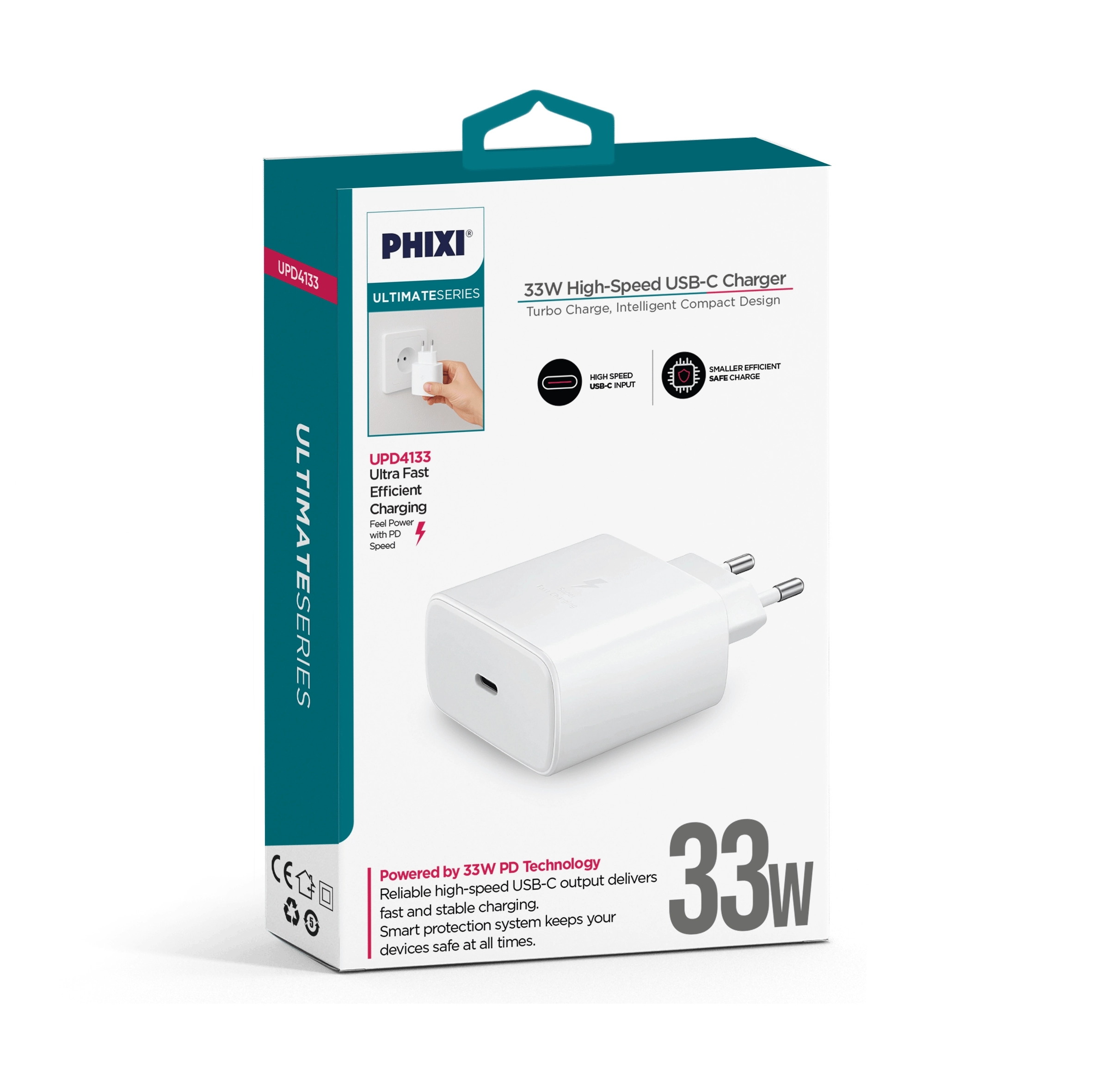 PHİXİ UPD4133 33W PD ADAPTÖR