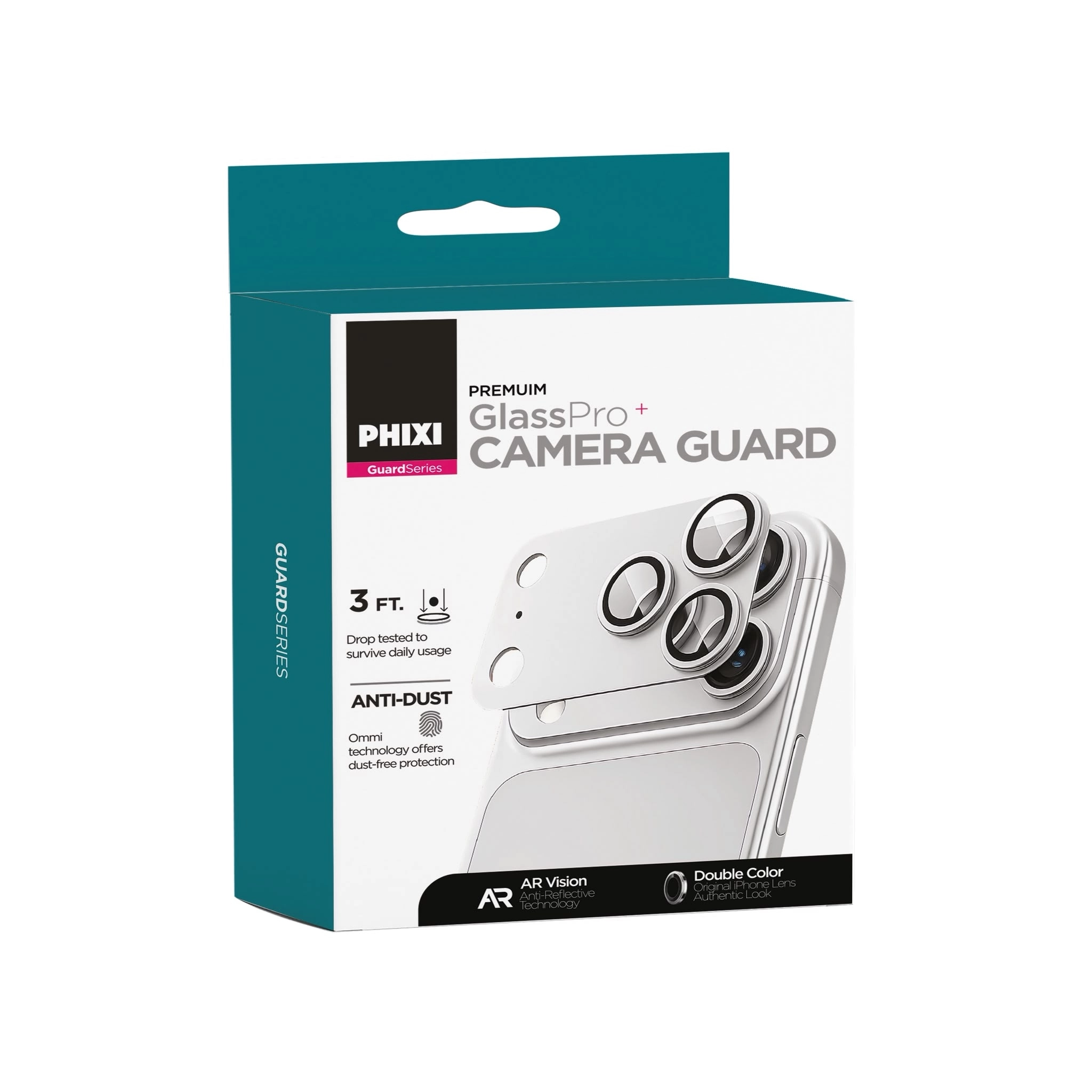 PHİXİ 17PROMAX PREMİUM GUARD TAM KAPATAN LENS KORUMA