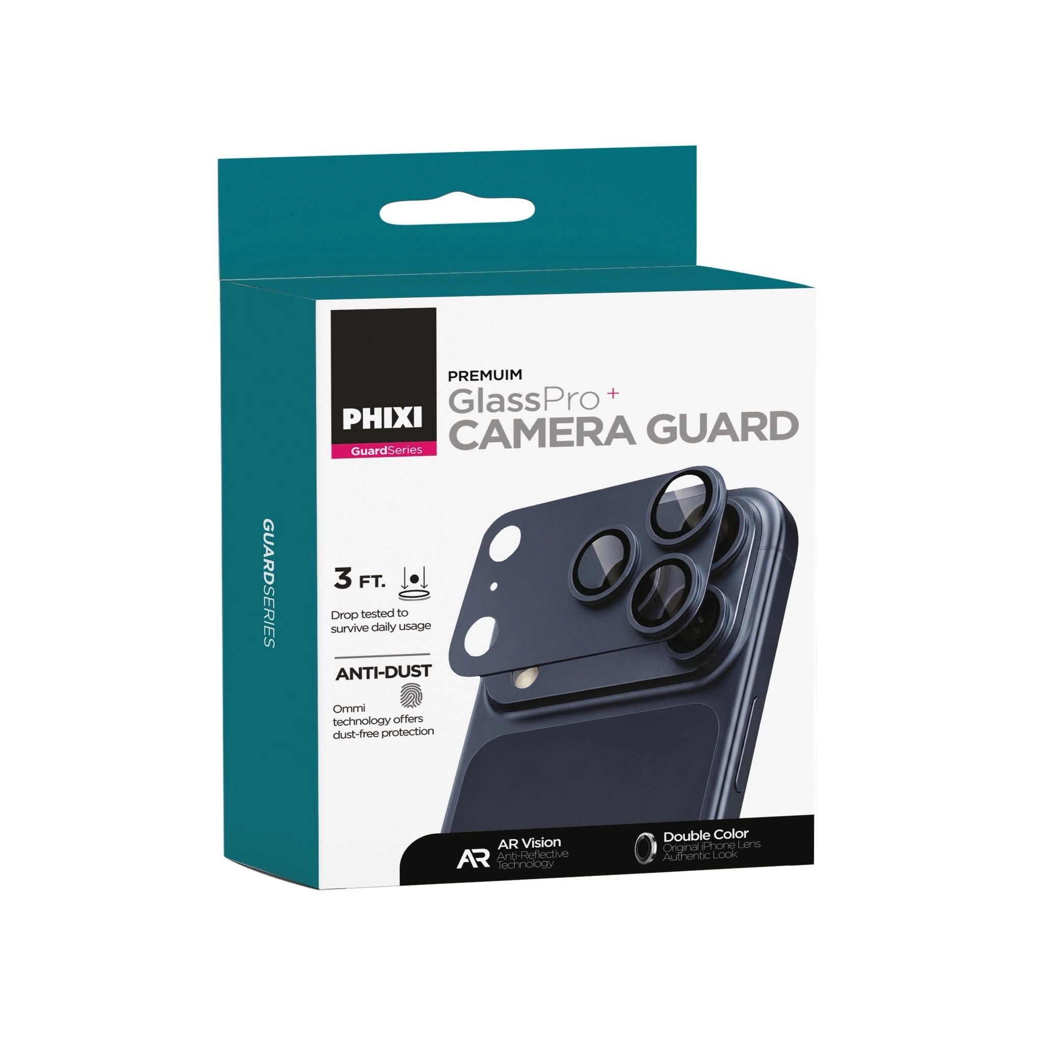 PHİXİ 17PRO PREMİUM GUARD TAM KAPATAN LENS KORUMA